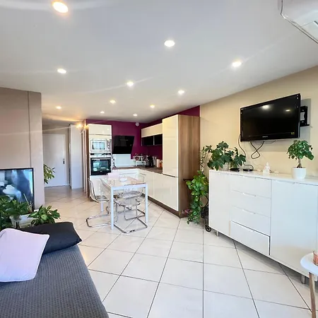 Apartamento Sol-y-days Jardins Ulysse, Moderne 100m Des Plages *